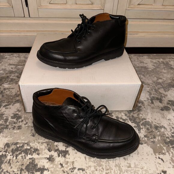 Rockport Black Ankle Boots (Mens Size 10) - Picture 2 of 4